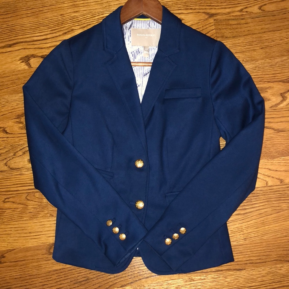 Banana Republic blue blazer